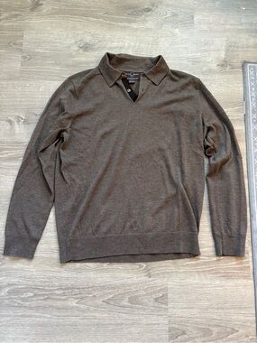 Black Brown 1826 Merino Wool Sweater